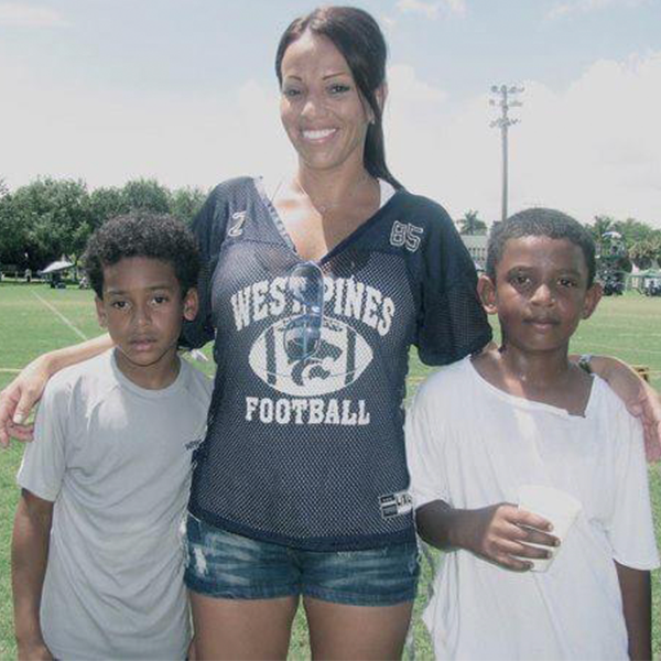 Daryl, Mom, and Marvin