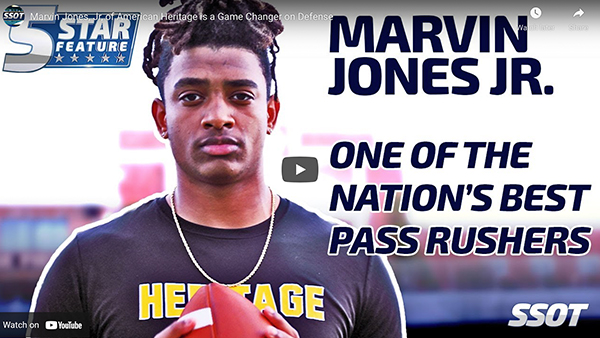 Marvin Jones, Jr, of American Heritage is a Game Changer on Defense